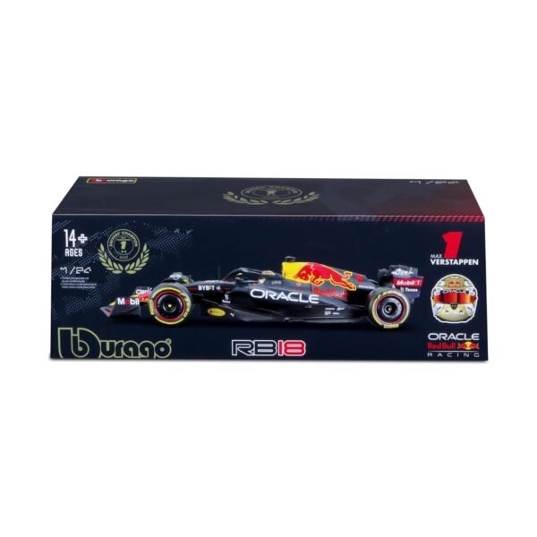 Buy Bburago - 1/24 Scale Model Compatible with Red Bul Replica RB 2022 Miniature MAX # 1 Online at Low Prices in India - Amazon.in - Image 6
