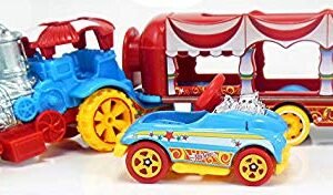 Hot Wheels Metal 2018 Car-Nival Steamer Vehicle w/ Detachable Trailer & Pedal Car, Pack of 1, Multicolor Anvit Toy Store: Toys & Games