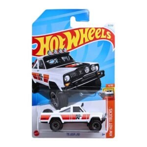 Hot Wheels 73 Jeep J10 HW Hot Trucks Ages 3 and Up (White) Anvit Toy Store: Toys & Games