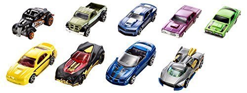 Hot wheels Basic Car Pack of 6 Die Cast Cars Assortment ( Colors and Designs Styles/Color May Vary C4982 ) Anvit Toy Store: Toys & Games - Image 2