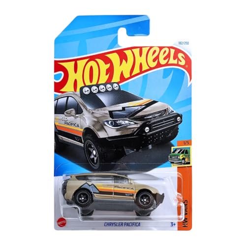 Hot Wheels Chrysler Pacifica HW Vans Ages 3 and Up (Grey) Anvit Toy Store: Toys & Games