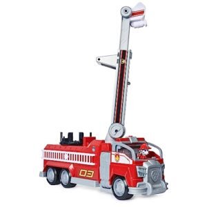 Paw Patrol Marshall’s Transforming Movie City Fire Truck with Extending Ladder, Lights, Sounds and Action Figure Toy|Roleplay Toy|Vehicle Set|Best Gift For Kids|Made In India| Kids Toys for Ages 3 Yr+  Anvit Toy Store: Toys & Games
