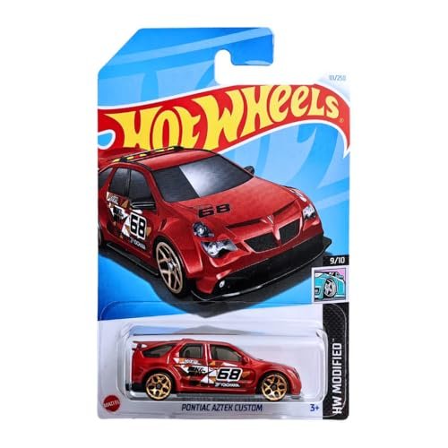 Hot Wheels Pontiac Aztek Custom HW Modified Ages 3 and Up (Red) Anvit Toy Store: Toys & Games