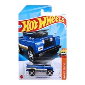 Hot Wheels Land Rover Series II HW Hot Trucks Ages 3 and Up (Blue)  Anvit Toy Store: Toys & Games