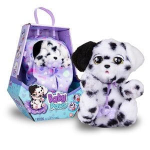 Buy Baby Paws Dalmatian Puppy Toy with Cute Swaddle Bag|Scan QR Code for More Interactive Roleplay,Pretend Play Toy|That Make 5 Adorable Sounds Kids Toys for Ages 4+ |Birthday Gift for Pet Lovers -22 cm Online at Low Prices in India - Anvit Toy Store
