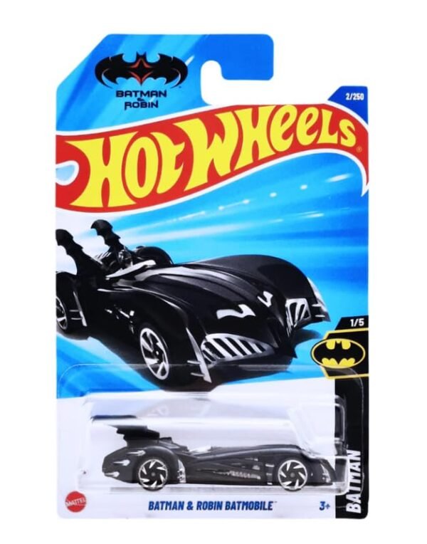 Hot Wheels Batman & Robin Batmobile Batman Ages 3 and Up by Small CLAP (Black)  Anvit Toy Store: Toys & Games