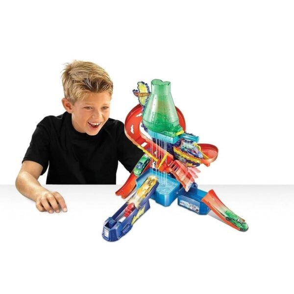 Buy Hot Wheels City Color Shifters - Color Splash Science Lab Track Set Online at Low Prices in India - Anvit Toy Store - Image 4