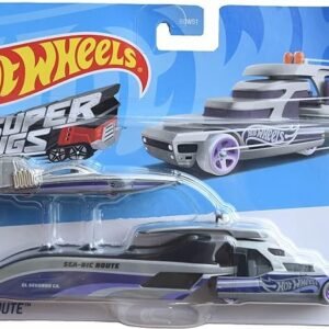 Buy Hot Wheels Sea Nic Route Super Rigs, Transporter Vehicle With 1 164 Scale Car 3+ Years Age, Multicolor Online at Low Prices in India - Anvit Toy Store