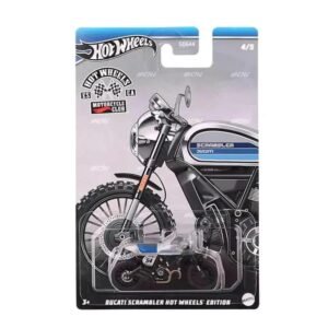 Hot Wheels Motorcycle Club 164 Ducati Scrambler Edition for 3 Years & Above (Black/Grey) : Anvit Toy Store: Toys & Games