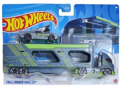 Buy Hot Wheels Tall Order Hauler Super Rigs, Transporter Vehicle With 1 164 Scale Car 3+ Years Age, Multicolor Online at Low Prices in India - Anvit Toy Store