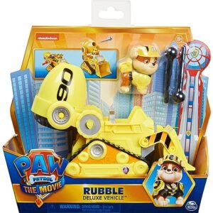 Buy Paw Patrol, Rubble’s Deluxe Movie Transforming Toy Car with Collectible Action Figure, Kids Toys for Ages 3 and up, Multicolor, (6061908) Online at Low Prices in India - Anvit Toy Store