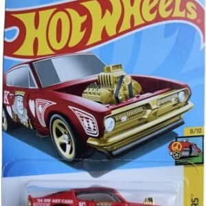 Hot Wheels King Kuda, HW Art Cars 8/10 [red] 152/250  Anvit Toy Store: Toys & Games