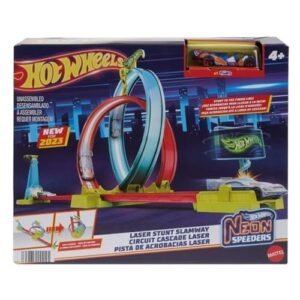 Buy Hot Wheels Track Set Neon Speeders Laser Stunt Slamway Online at Low Prices in India - Anvit Toy Store