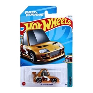 Hot Wheels 94 Toyota Supra Tooned Ages 3 and Up by Small CLAP (Yellow)  Anvit Toy Store: Toys & Games