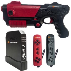 Buy Sameo Iplay+ 32 Bit Motion TV Video Game Console With All New Motion Gun With 1056 Built In Games 33 Motion Sports Games,34 Puzzle Games, 69 Casual Game, 20 Shooting Game, Multi Online at Low Prices in India - Anvit Toy Store