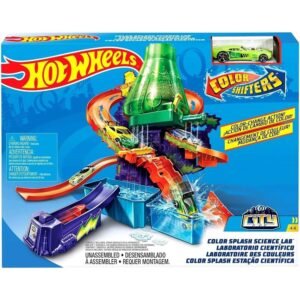 Buy Hot Wheels City Color Shifters - Color Splash Science Lab Track Set Online at Low Prices in India - Anvit Toy Store