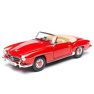 Maisto Bauer Spielwaren 118 1955 Mercedes-Benz 190SL Diecast Vehicle,Red,for Kid Maisto: Anvit Toy Store: Toys & Games