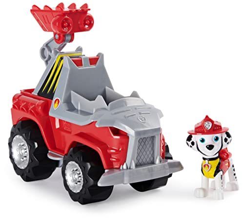 Buy Paw Patrol Dino Rescue Marshall’s Deluxe Rev Up Vehicle with Mystery Dinosaur Figure, for Kids Aged 3 and up Online at Low Prices in India - Anvit Toy Store